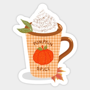 Pumpkin Spice Latte Sticker